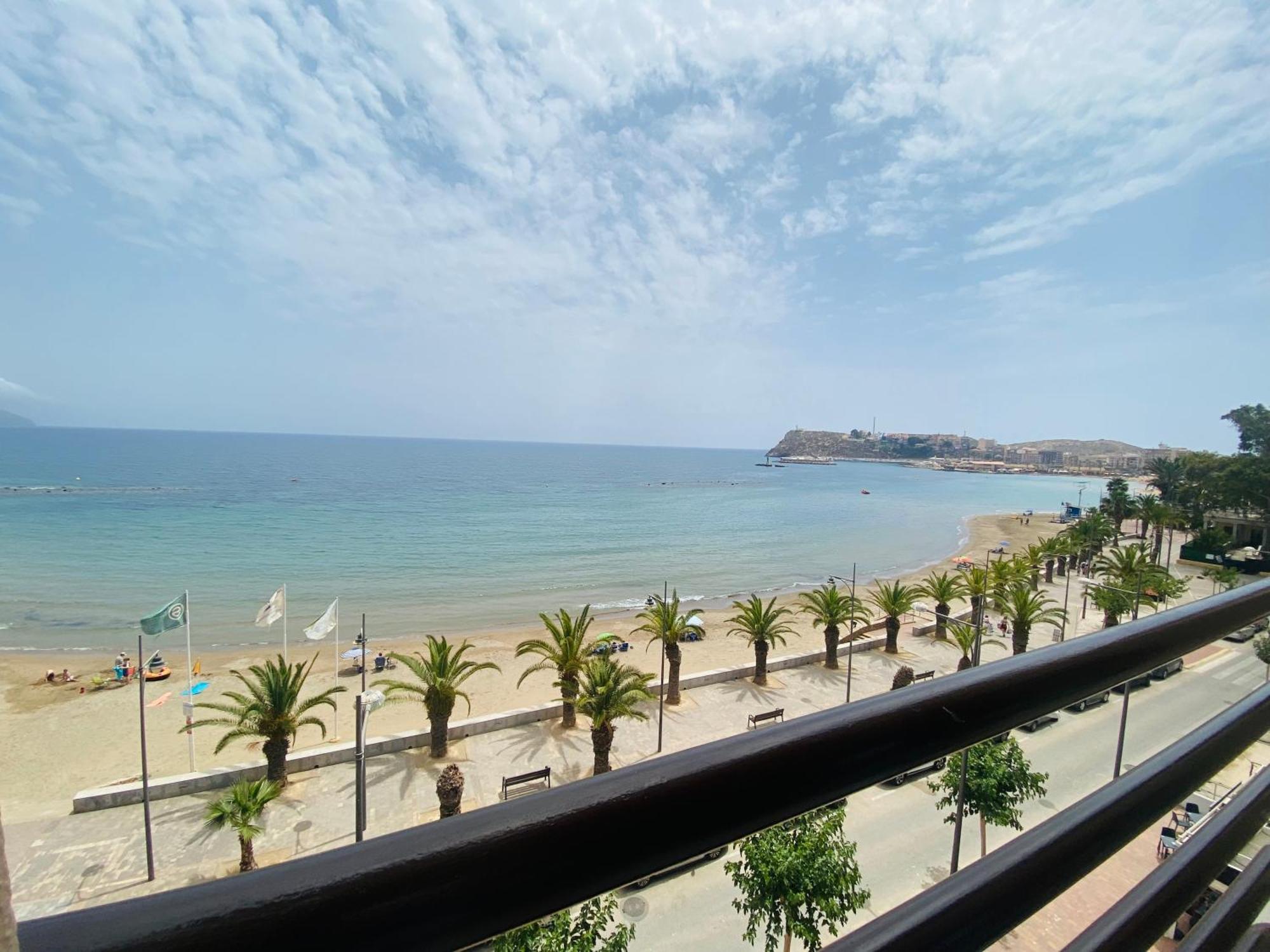 Apartamento Aquavista Primera Linea De Playa Mazarron *